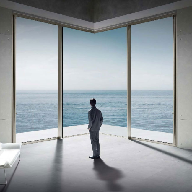 Aluminium sliding doors and windows system in UAE